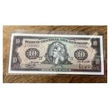 Ecuador paper money