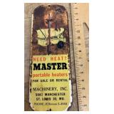 Antique advertising thermometer