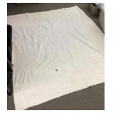 Hand stitched quilt 80" x 73ï¿½