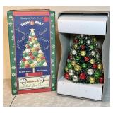 Christopher Radko Shiny brite bottlebrush tree