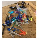 Mini clamps and vise grips