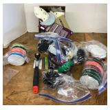 Buffers, scraper, and sanding pads