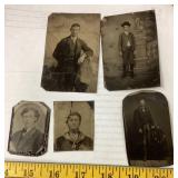 5 tintypes