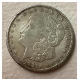 1921-S Morgan silver dollar