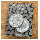 Roosevelt dimes collector book