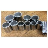 Standard 3/4" drive sockets