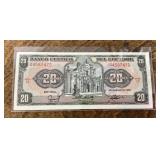 Ecuador paper money