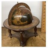 Italian made zodiac globe