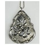 Towle sterling silver pendant on 28" chain