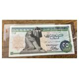 Egyptian paper money