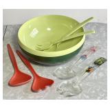 Vintage Therm-O-Bowl salad set PLUS extras