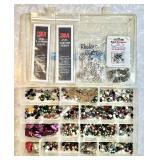 Large lot of beads and jewelry findings