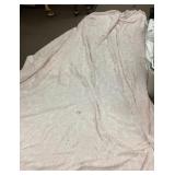 Large chenille bedspread 109" x 100"