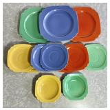 MCM 12 pieces Homer Laughlin "Riviera" dishes