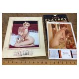 Playboy 1961 and 1963 pinup calendars