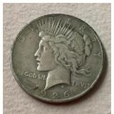 1926 Peace dollar