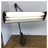 Articulating task lamp --works