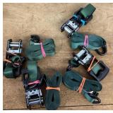 4 ratchets & straps
