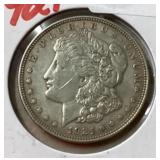 1921 Morgan silver dollar