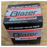Blazer 22 caliber LR ammo --full unopened box