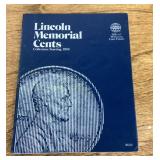 Lincoln cents collector book