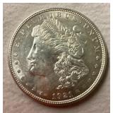 1921 Morgan silver dollar