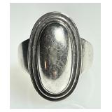 Sterling silver ring marked Denmark 47