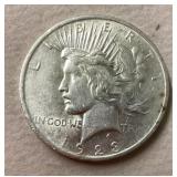 1923 Peace dollar