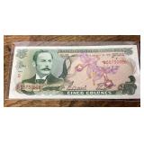 Costa Rica paper money