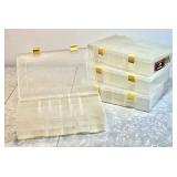 4 Plano Stow-Away plastic utility boxes