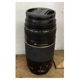 Canon 75-300mm zoom camera lens