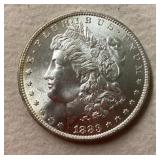 1883-O Morgan silver dollar