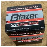Blazer 22 LR ammo-- full unopened box