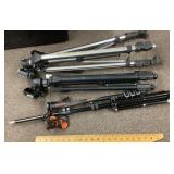 3 smaller video/photo tripods