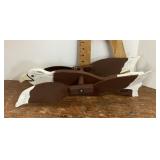 Wood eagle whirlygig