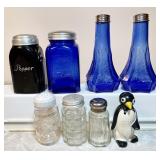 Assorted salt and pepper shaker lot