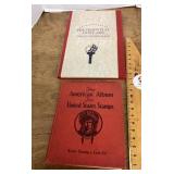 Stamp and coin collector albums