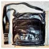 Hobo The Original black leather crossbody purse