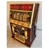 Jackpot slot light-up AM/FM radio cassette