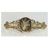Gold filled Victorian brooch