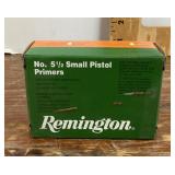 Remington small pistol primers
