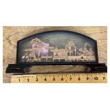 1960s Japanese carved cork diorama