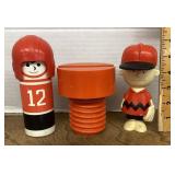 Avon shampoo and aftershave bottles