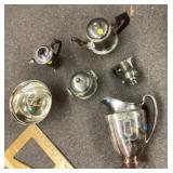 Silverplate serving pieces