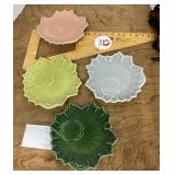 4 Steubenville Woodfield plates