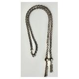 Heavy sterling silver necklace