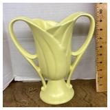 Art Deco pottery 2-handle vase