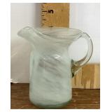 Art glass pitcher