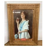 15x22 Framed repro Coca-Cola ad