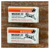 2 boxes of Winchester 22 ammo